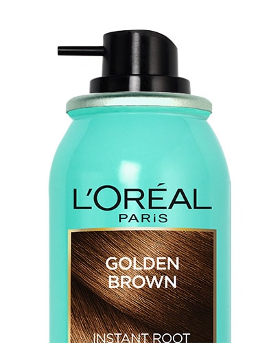 haircolor golden brown magic retouch spray packshot open
